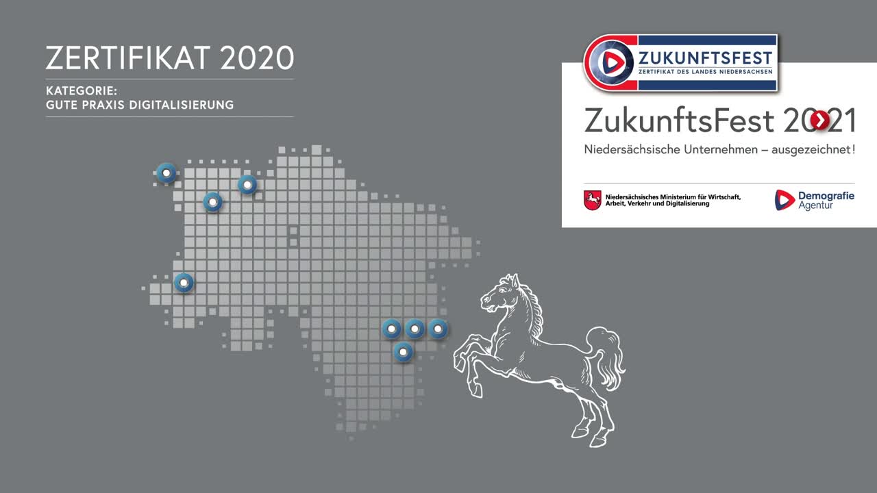 Auszeichnung Landeswettbewerb ZUKUNFTSFEST 2021